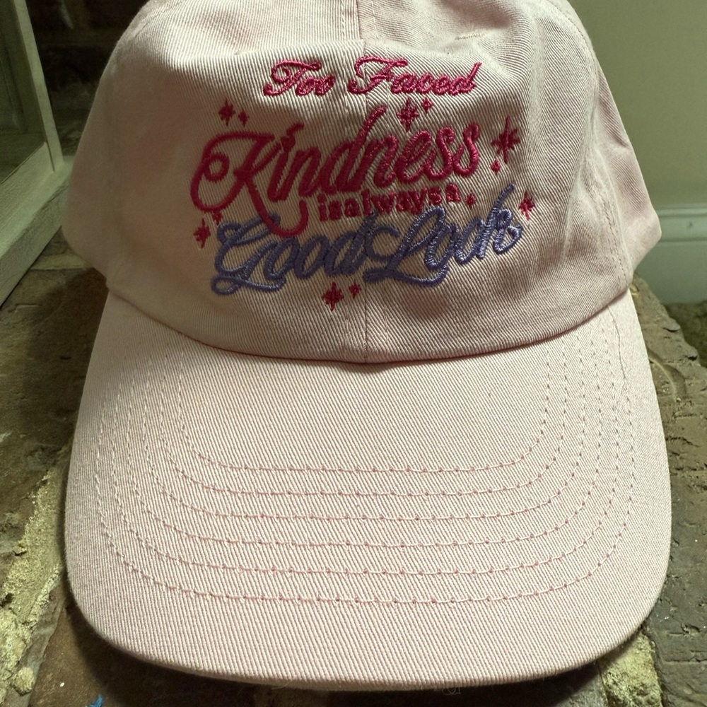 Too Faced Pink Hat